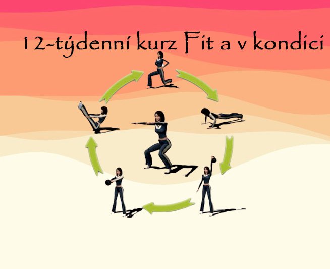 12-týdenní kurz Fit a v kondici - v sále